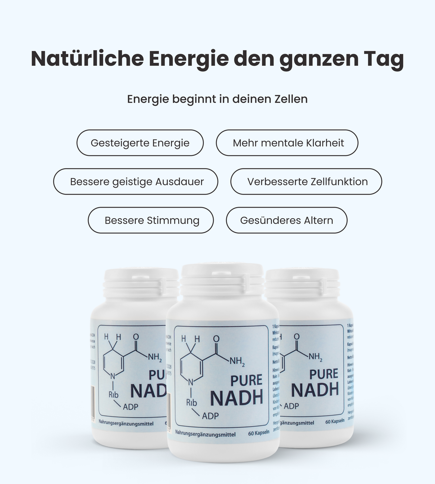 PureNADH 100 mg Kapseln